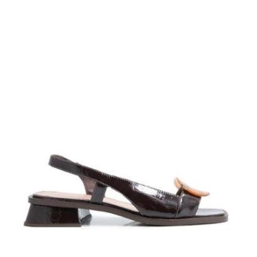 Imagem de Sandalia Vicenza Couro Marrom-Feminino