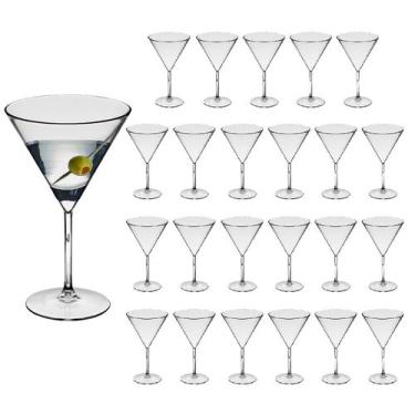 Imagem de Taças Para Martini El Caribe 260ml 24pçs Elegante Resistente - NEOPLAS