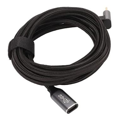 Imagem de Naroote Cabo USB C 3.2 Macho para Fêmea PD100W de Carregamento Rápido 10 Gbps 4K a 60 Hz Cabo de Carregamento USB C para Consoles de Jogos Steam Deck (#15)