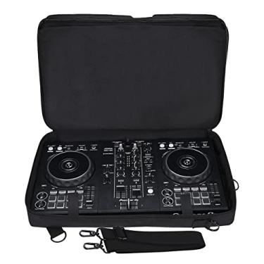 Imagem de Hzycwgone Bolsa de ombro portátil Sofe para Pioneer DJ DDJ-FLX4/DDJ-400 DJ/DDJSB3, para Roland DJ-202, para Hercules Inpulse 300, para Native Instruments TRAKTOR Kontrol S2 DJ Controller e mais