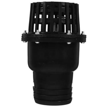 Imagem de SOLUSTRE Válvula de retenção de pé de plástico de 7,6 cm para bomba de água com design anti-refluxo PVC baixa pressão para irrigação de mangueira de jardim e uso de chuveiro