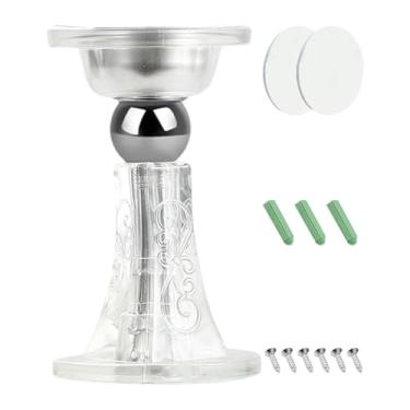 Imagem de Batente Magnético Para Portas,Fecho de Chão Adesivo para Montagem em Pisos - Fixador de Porta Resistente para Uso Pesado - para Apartamento Hotel Cozinha Entrada Casa Sala de Estar