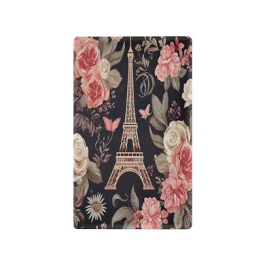 Imagem de Wassud Placa de cobertura para interruptor de luz, capas de tomadas duplas, placa de parede, decoração romântica Eiffel, decoração de casa, sala de estar, quarto, decoração