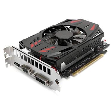 Imagem de VBESTLIFE Placa Gráfica GTX1050Ti 1GB, GPU DDR5 128Bit, Placa de Vídeo para Jogos PCIE 3.0 de 780MHz, Placa Gráfica para Computador Desktop