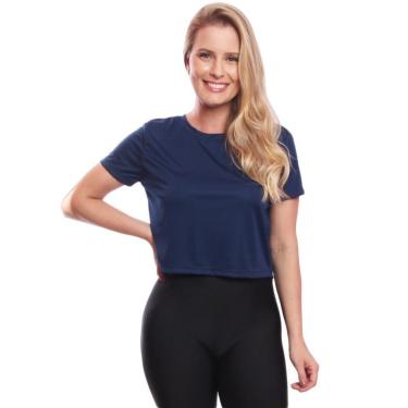 Imagem de Blusa Via Basic Cropped Dry Academia Feminina-Feminino