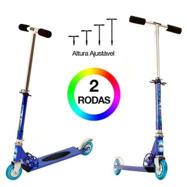 Imagem de Patinete PJ Masks Infantil Meninos de Duas Rodas Azul