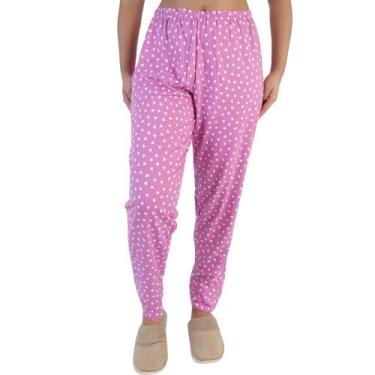 Imagem de Calça Pijama Coração Malwee 1000117621 100% Algodão, Rosa, P
