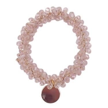 Imagem de Naturepernulo Pulseira de cabelo de pérola para mulheres, laços de cabelo de pérolas, elásticos elásticos, cordas de contas, acessórios de cabelo, 1 Count (Pack of 1), Metal, Sem pedras preciosas