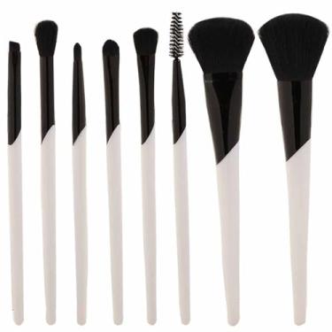 Imagem de Conjunto de pincéis de maquiagem profissional para olhos e rosto, pincel de mistura para base, sombra, corretivo, pacote de pincéis de maquiagem, pincel de sombra, presente para mulheres