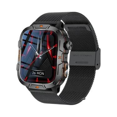 Imagem de Relógio Inteligente Bluetooth À Prova d'Água 5ATM Para Homens Com GPS 