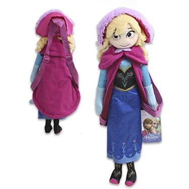 Imagem de Disney Mochila de pelúcia Frozen Anna - 43 cm A, Colorido., Small