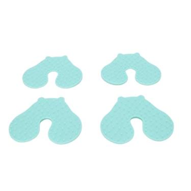 Imagem de Brrnoo Almofada de Injeção, Dispositivo de Estimulação Tátil Reutilizável Com Vários Pontos Cegos para Procedimentos de Vacinação de Crianças e Adultos (Verde claro)