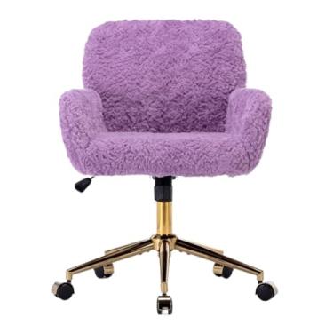 Imagem de Cadeira de escritório multifuncional ajustável com assento de rodas com suporte para encosto, cadeira ergonômica para computador, cadeira de jogos, giratória, confortável, cadeira de balanço para