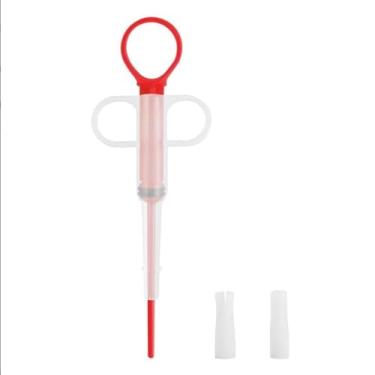 Imagem de Empurrador de comprimidos para animais de estimação, para gatos pequenos, cães, pistola de comprimidos, atirador, piller de ponta macia, comprimido de seringa, alimentador de medicamentos de animais