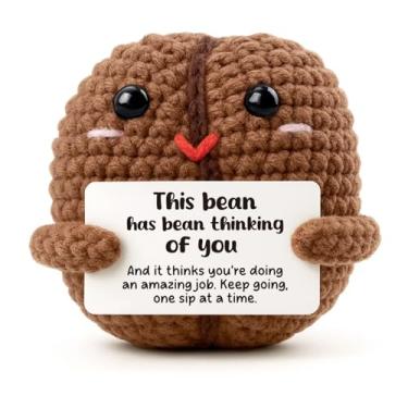 Imagem de Heartfelt Gifting Presentes pensando em você para mulheres - Presente de amizade de longa distância - Pacote de cuidados de apoio emocional positivo para amigos - Presente de feijão bonito feito à mão