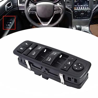 Imagem de SEBLAFF Substituição do interruptor dianteiro esquerdo da janela elétrica para Grand Cherokee 68184803AC 2014-2018