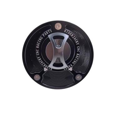 Imagem de Riderjacky Compatível com tampa de combustível sem chave para tanque de combustível Yamaha YZF-R1M 2015-25, FZR600 1986-2001, YZF-R7 21-25, YZF 600R Thundercat 95-07, YZF R15 V3 17-19, MT09 FJ09 FJ-09