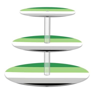 Imagem de Aromantic Bandeira Orgulho Tea Party Cupcake Stand 3 Camadas Cup Cake Tower Display Bonito Suporte de Donut para Sobremesa, Formatura, Lanche