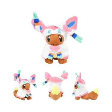 Imagem de Brinquedo De Pelúcia Eevee Umbreon Espeon Jolteon Flareon Glaceon Vapo