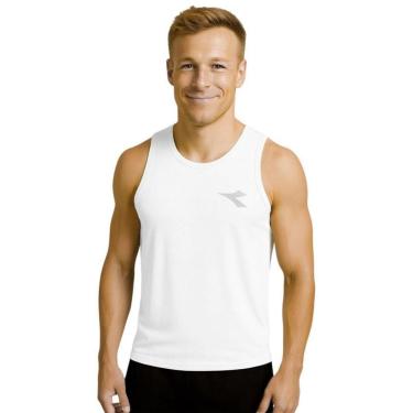 Imagem de Regata Diadora Small Logo Masculina - Branco P-Masculino