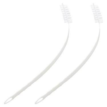 Imagem de Mipcase 2 peças de escova de limpeza de máquina de lavar cabo longo espanador de microfibra para ventilação da secadora