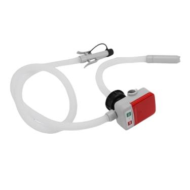 Imagem de FTVOGUE Bomba de Transferência de Combustível, Sensor de Parada Automática Taxa de Fluxo de 3,2 GPM Com Mangueira de 51 Polegadas e 4 Adaptadores para Gasolina Querosene água Não