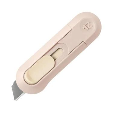 Imagem de Cortador De Papel Mini Portátil Com Abertura Automática De Caixa, Faca