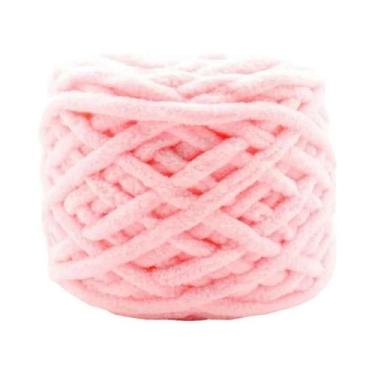 Imagem de Fio De Poliéster Macio E Grosso (2 Peças) Para Tricô Manual, Crochê, C