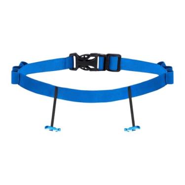 Imagem de Vaveren Cinto para número de corrida de triatlo masculino e feminino, portátil, prático, acessório versátil, leve e ajustável, Céu Azul