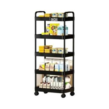 Imagem de Prateleira De Armazenamento De Cozinha Móvel Multifuncional, Suporte D
