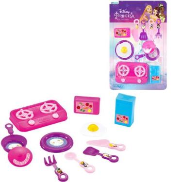 Imagem de Brinquedo P/ Criança Jogo de Cozinha Infantil Princesa 11 Pç - Etitoys