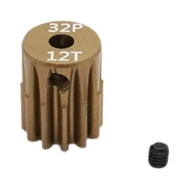 Imagem de Engrenagem De Alumínio 1/10 Traxxas Para Carro RC 3.175mm Metal Para M