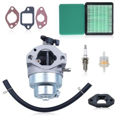 Imagem de Gubeter Carburador GCV160 adequado para Honda GCV160A GCV160LA GCV160LA0 GCV160LE GC135 GC160 HRB216 HRS216 HRT216 HRZ216 Motor substitui 16100-ZM0-804 161000 -ZM0-802 16100-Z0L-023 16100-Z0L-003