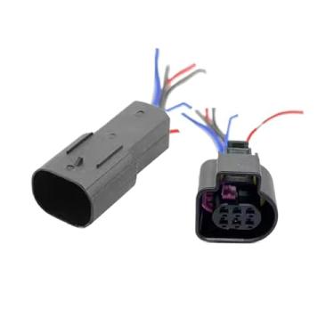Imagem de SSXLSMYXGS Conector de sensor de banda larga de 6 pinos à prova d'água macho fêmea (1.5) 4.9 4H0973713 SSXLSMYXGS(6p male female,5 sets)