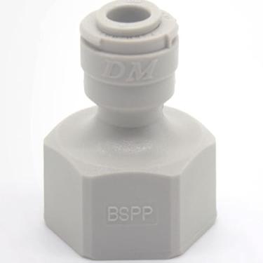 Imagem de 1/10.2 cm 3/20.3 cm 1/5.1 cm tubo OD POM conector de encaixe rápido sistema de filtro de purificador de água de aquário RO (DN8-DN15)