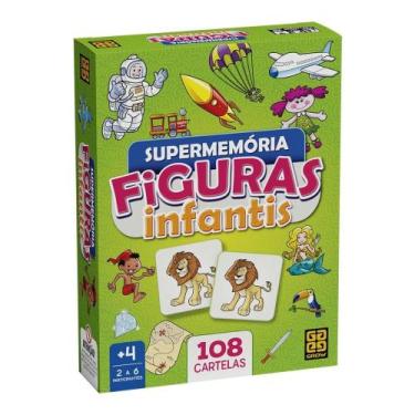 Imagem de Jogo Supermemoria Figuras Infantis Grow 02646