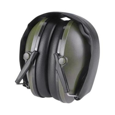 Imagem de Protetores Auriculares Táticos Dobráveis Anti-Ruído Para Caça E Tiro -