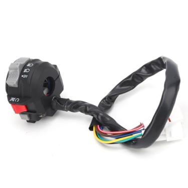 Imagem de Acouto Interruptor do Guiador 2002-2005 Com Botão Liga/desliga do Farol - Fácil Substituição Plug and Play para Desempenho Ideal