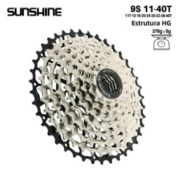 Imagem de Cassete De Bicicleta Em Aço Carbono Ultraleve 9-13 Velocidades HG Para