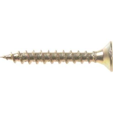 Imagem de Parafuso Madeira Chipboard, Cabeça Chata, Fenda Cruzada/pozidrive, 3,5