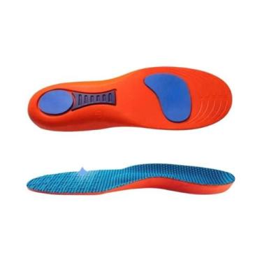 Imagem de Palmilhas Ortopédicas Com Suporte Para Arco, Antiderrapantes, Absorção