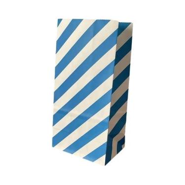 Imagem de Sacos De Papel Coloridos Com Bolinhas, 50 Peças, 18x9x6cm, Sacos Para 