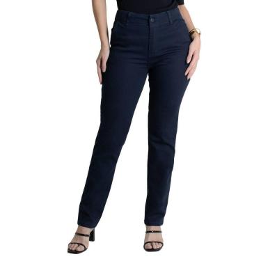 Imagem de Calça Sarja Sawary Reta - 279827 - azul 38-Feminino