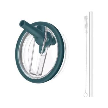 Imagem de Tampa Com Canudo Flip De 40oz À Prova De Vazamentos Para Copo Stanley 