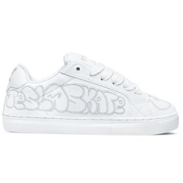 Imagem de Tênis Tesla Unissex Sintético Hertz White Art  Branco, Branco, 37