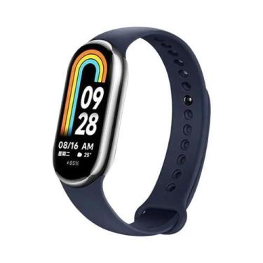 Imagem de Pulseira De Silicone Para Xiaomi Mi Band 8 NFC, Substituição De Pulsei