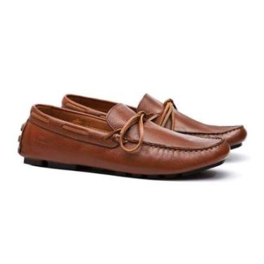Imagem de Drive Masculino Loafer Mocassim La Plata Havana Samello-Masculino