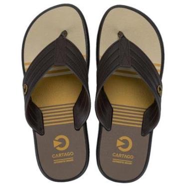 Imagem de Chinelo Cartago Montreal 11729 Sandália Casual Dedo Leve-Masculino