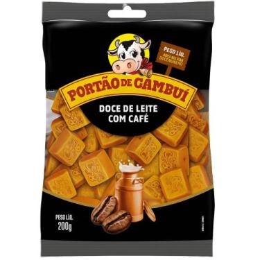 Imagem de Portão De Cambui Doce De Leite Com Café Em Cubos 200g - Portão De Camb