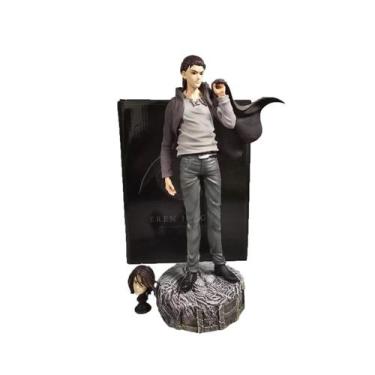 Imagem de Estátua de modelo colecionável de brinquedo de anime Erens Jaegers - y